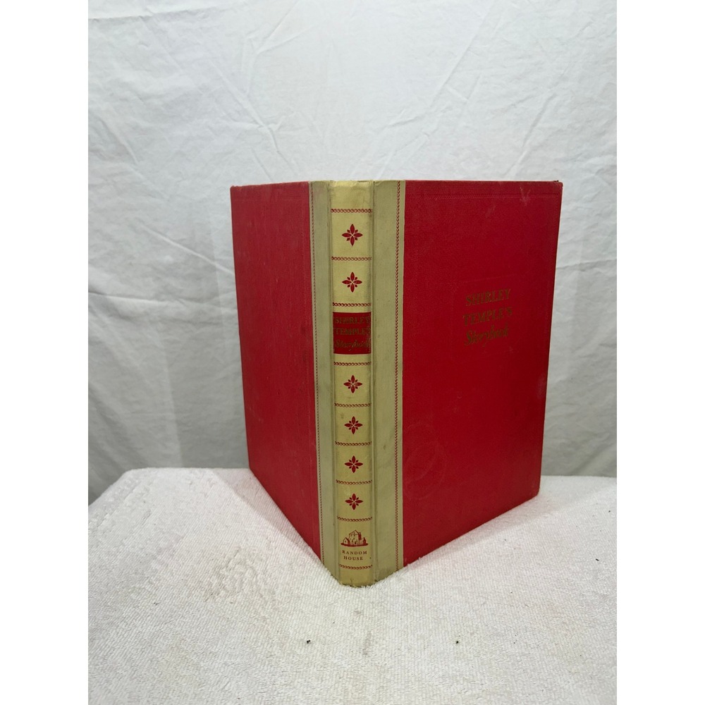 Vintage 1958 Shirley Temples Storybook Hardcover Random House Fairy Tales Book